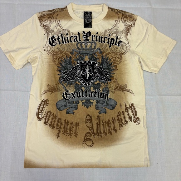 Cream Graphic Tee - Picture 1 of 14